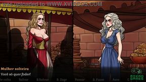 [Gameplay] Game of Whores ep 5 Dany x Cersei Rainha promete pole dance