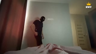 The thief got into the house. There was a surprise waiting for him...