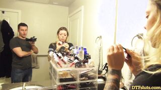 DTFsluts - Big Tit Blonde Inked PAWG Karma Rx Nailed rough