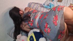Lesbian stepsister loves to fuck and be a naughty slut