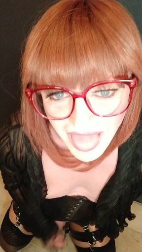 Naughty Latex Crossdresser