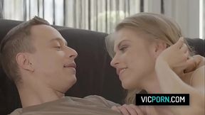 Cute teen Nikki Nuttz warms her pussy and waits her boyfriend