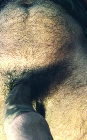 I hit my hand with my foot to get a kick out of it