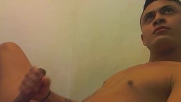 Showing His Best Assetts and Stroking It