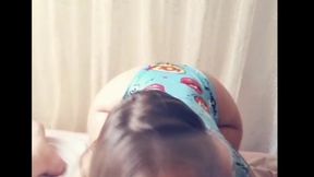 abuela chupando polla parodia