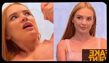 Fiery Redhead Kaisa Nord Office Casting with James Brossman online streaming