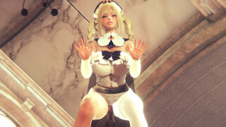 Genshin Barbara heals your cock until it cum
