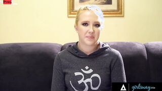 Huge Boobed Blonde Bimbo Fucks Her Friend COMP