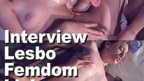 Mariah Wind & Jezaree Interview Lesbo Femdom Lick Dildo GMDA_VS06B