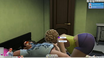 Porn Gameplay - Fat couple having sex in the bedroom