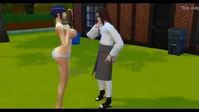 Innocent Hinata Turned Milk Reservoir by Neji's Dick in Naruto Hentai Drama