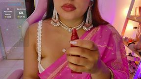 Ashalisha Unveils Sensual Indian Passion in Intimate Scene