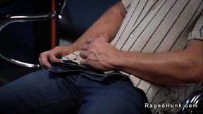 Canceled flight and gay anal sex in a secluded area