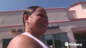 Victoria Secrets Gets Her Big Fat Ass Nailed From Behind in Hardcore Interracial Action