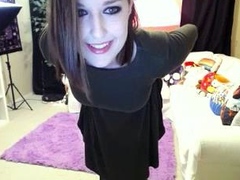 Brunette Solo Webcam Masturbation