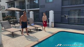 JohnnyRapid Johnny Rapid Rides Muscled Coach Matthew Figatas Cock Hard And Bare