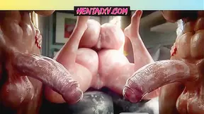 Futanari Beauty Takes Control in Steamy Hentai Encounter