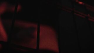 Encaged, frolicking with my fuckpole