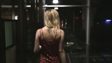 Club Manager Gettin Her Bossy Butt N Mouth Fucked In Work Toilet POV Swallow