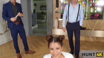 HUNT4K. Real Pussy Estate. Hot sex with Michy Perez