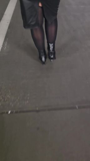 Walking in Ankle Boots