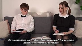 Classmates hook up and get down and dirty