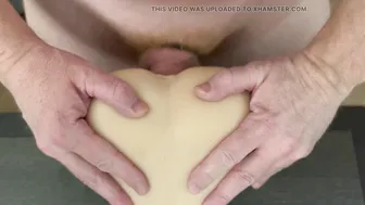 Bi-Curious Ginger Daddy Fucking a Tight Toy Pussy