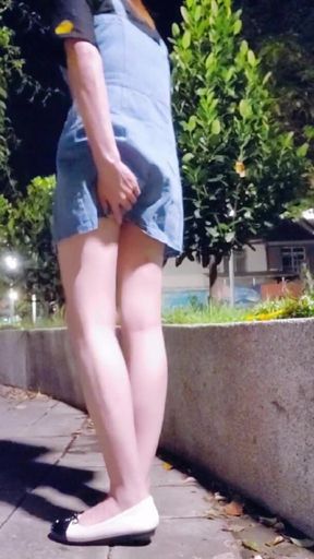 Shemaleoutdoor Masturbation