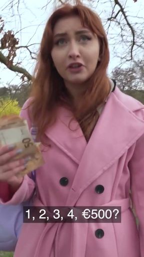 She could not believe how much MONEY I would Pay Her to FUCK ME - Public Agent   Clip 1