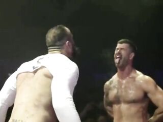 HOMOSEXUAL PORNSTARS IN PUBLIC STAGE