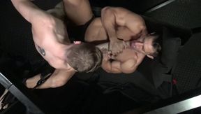 RawFuckBoys - Tatted Tom Bentley tongue smooching facehole ravage