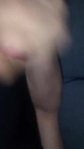Lars Damberger Masturbating in a Black Shiny Swimsuit