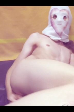 Inflating a Condom Inside My Ass and Then Fisting Myself!