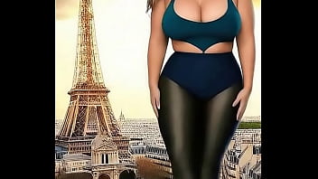 Just arrived in Paris and tried to pose with the Eiffel Tower for a selfie, but it&#039_s basically my ankle jewelry now. Who ...