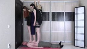 Mikaela & Nadia & Mallory - a looser beneath our feet 4K