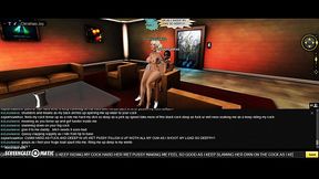 Louise X-Mas – 3D Anime Chick Gets Animated Porn Action