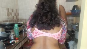 Housewife Fucking in Kitchen