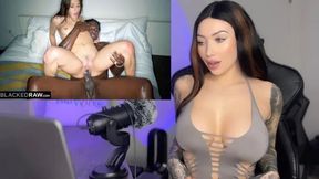 Babe Reacts to Blacked Raw Babe ASMR