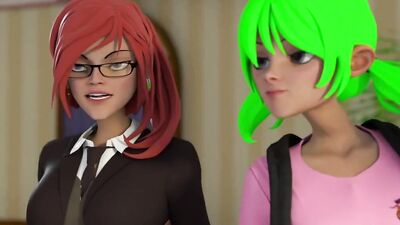 Wild hentai cartoon action with dirty 3D action and nudity in this compilation