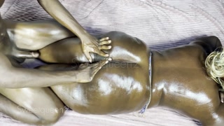 a happy ending between a porn star and a home service masseur.