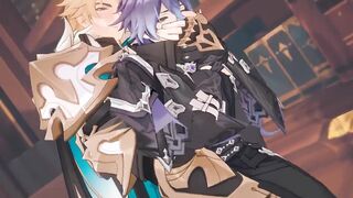 Varka x Flins - Genshin Influence Yaoi Manga porn Cartoon