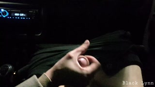 Stop the Car - I Want to Cum! / Public Car Handjob Next to the Road