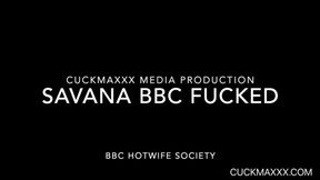 Savana Hotwife BBC fucked