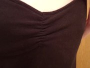 Milf goes commando for the day
