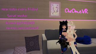 Nyaa! A futa's date with her kitty VRchat erp