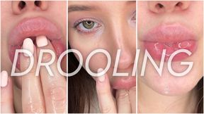 Perfect Drooling lips | Suck on my fingers