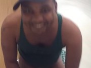 They dared me to learn to twerk. First time ass clapping. I tried, y'all.