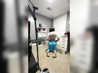 Sexy trans CD biggest jock worthwhile butt large bazookas teasing biggest shlong
