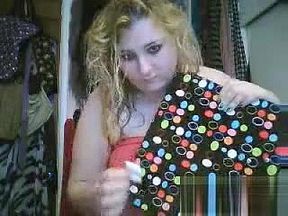 Sexy Blonde Babe Goes Crazy 03