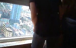 Korean milf gives head